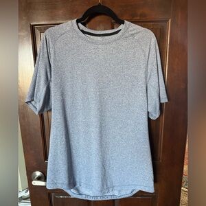 lululemon athletica Men's Heather Gray Short-Sleeve Performance Tee